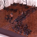 Civil War Diorama Museum Model