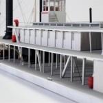 Paddle Wheel Boat Model
