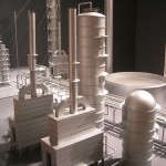 Oil Refinery Factory Model