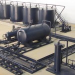 Industrial Tank Battery Model Industrial Tank Battery Model