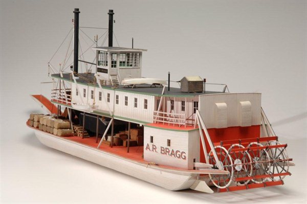 Paddle Wheel Boat Model - KiwiMill